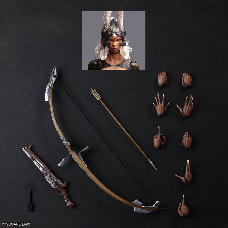 Play Arts Shin Action Figure Fran - Final Fantasy XII By Square Enix
