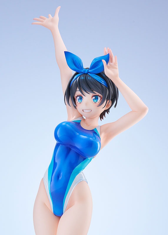 Scaled Figure 1/7 Sarashina Ruka - Kyouei Mizugi Ver. Kanojo Okarishimasu By AMAKUNI