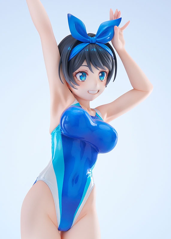 Scaled Figure 1/7 Sarashina Ruka - Kyouei Mizugi Ver. Kanojo Okarishimasu By AMAKUNI