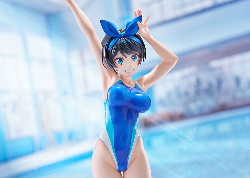 Scaled Figure 1/7 Sarashina Ruka - Kyouei Mizugi Ver. Kanojo Okarishimasu By AMAKUNI