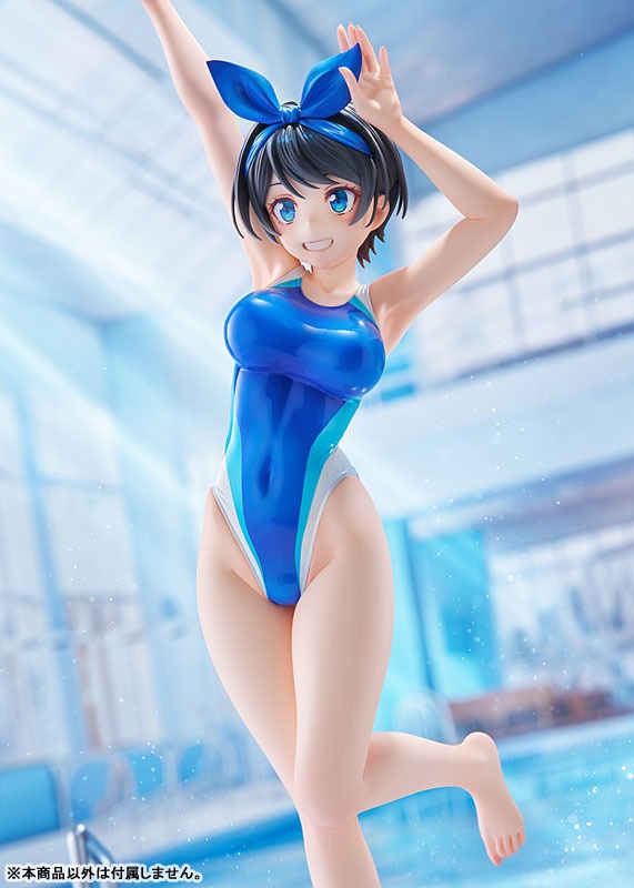 Scaled Figure 1/7 Sarashina Ruka - Kyouei Mizugi Ver. Kanojo Okarishimasu By AMAKUNI