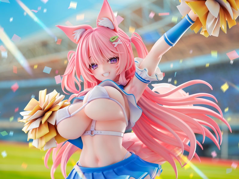 [Cast Off] Scaled Figure 1/5.5 Animal Ears Cheerleader Girl - DX Ver. Illustration by Yatanuki Kei By Nocturnas