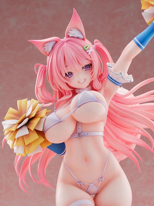 [Cast Off] Scaled Figure 1/5.5 Animal Ears Cheerleader Girl - DX Ver. Illustration by Yatanuki Kei By Nocturnas