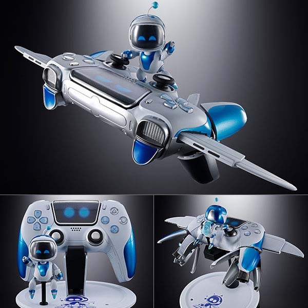 Chogokin Astro's Playroom Astro Bot ๏ผ Dual Speeder Controller By Premium Bandai