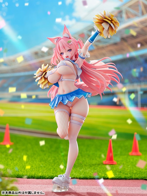Scaled Figure 1/5.5 Animal Ears Cheerleader Girl - Illustration by Yatanuki Kei By Nocturnas