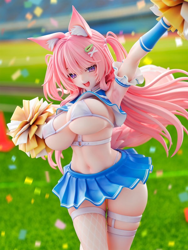 Scaled Figure 1/5.5 Animal Ears Cheerleader Girl - Illustration by Yatanuki Kei By Nocturnas