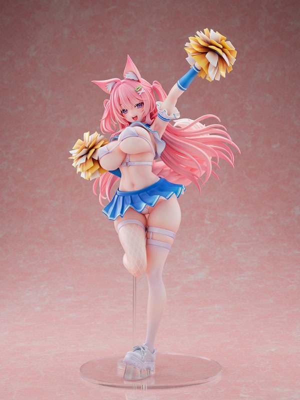 Scaled Figure 1/5.5 Animal Ears Cheerleader Girl - Illustration by Yatanuki Kei By Nocturnas