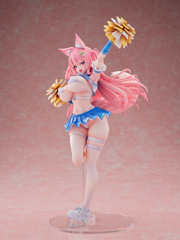 Scaled Figure 1/5.5 Animal Ears Cheerleader Girl - Illustration by Yatanuki Kei By Nocturnas
