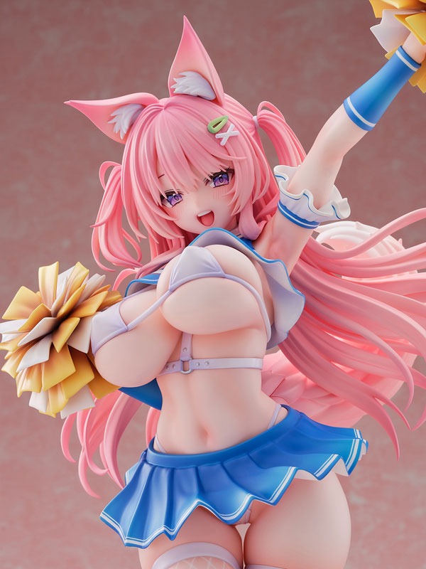 Scaled Figure 1/5.5 Animal Ears Cheerleader Girl - Illustration by Yatanuki Kei By Nocturnas