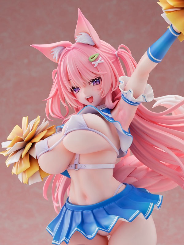 Scaled Figure 1/5.5 Animal Ears Cheerleader Girl - Illustration by Yatanuki Kei By Nocturnas
