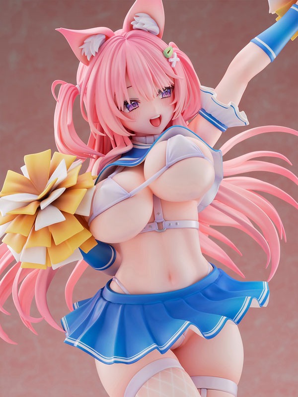 Scaled Figure 1/5.5 Animal Ears Cheerleader Girl - Illustration by Yatanuki Kei By Nocturnas