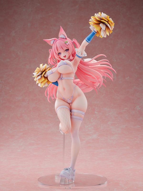 Scaled Figure 1/5.5 Animal Ears Cheerleader Girl - Illustration by Yatanuki Kei By Nocturnas