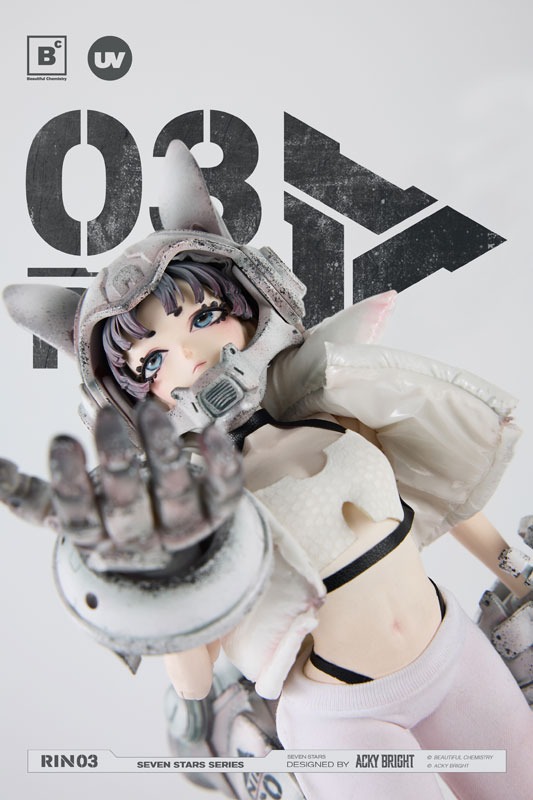 Action Figure 1/6 Rin No. 03 - Seven Stars Series Illustration by Acky Bright By Underverse