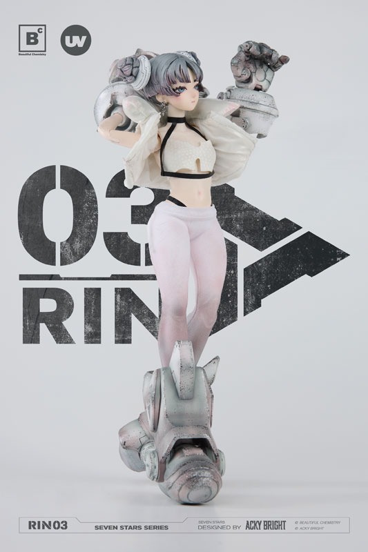 Action Figure 1/6 Rin No. 03 - Seven Stars Series Illustration by Acky Bright By Underverse