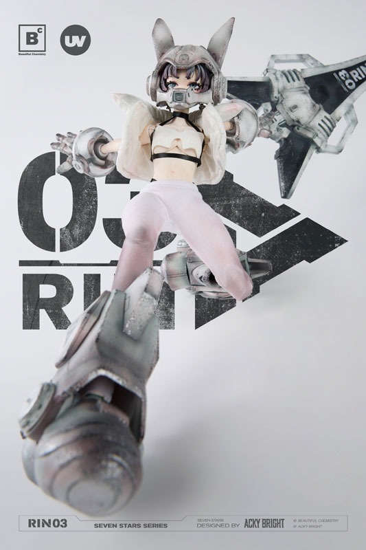 Action Figure 1/6 Rin No. 03 - Seven Stars Series Illustration by Acky Bright By Underverse