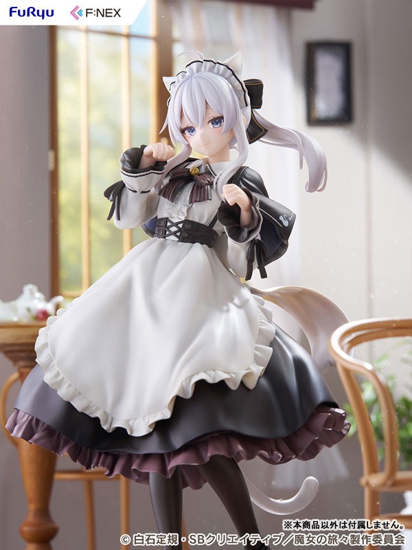 Scaled Figure 1/7 Elaina - Cat Ear Cafe Ver. Majo no Tabitabi By F:NEX