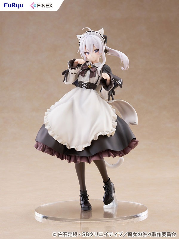 Scaled Figure 1/7 Elaina - Cat Ear Cafe Ver. Majo no Tabitabi By F:NEX