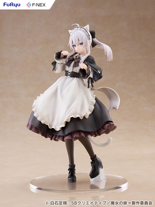 Scaled Figure 1/7 Elaina - Cat Ear Cafe Ver. Majo no Tabitabi By F:NEX