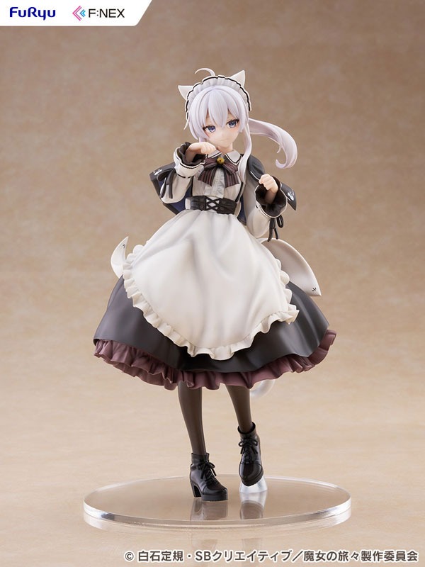 Scaled Figure 1/7 Elaina - Cat Ear Cafe Ver. Majo no Tabitabi By F:NEX