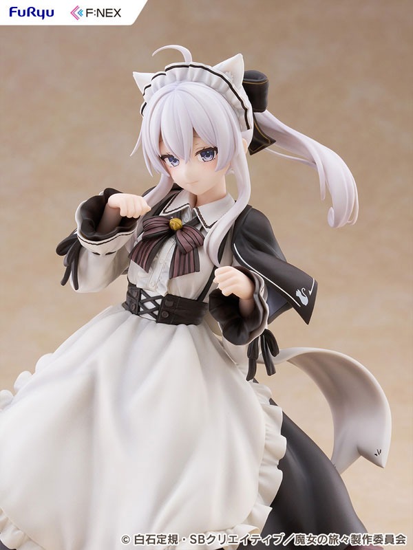 Scaled Figure 1/7 Elaina - Cat Ear Cafe Ver. Majo no Tabitabi By F:NEX