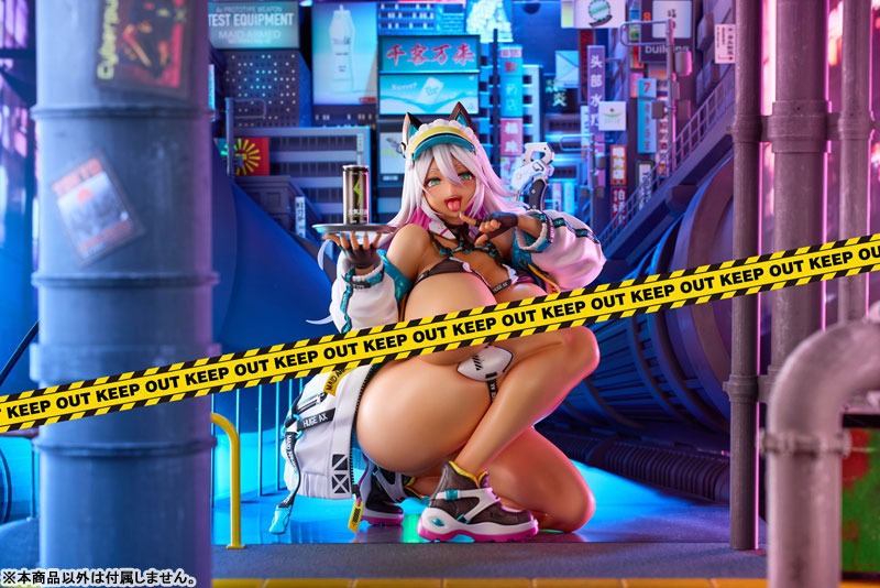 [Cast Off] + [Bonus Diorama] Scaled Figure 1/4 Meido-Busou Ax - Street Pixel Philia Edition Ver. Illustration by Nidy -2D- By Nocturnas