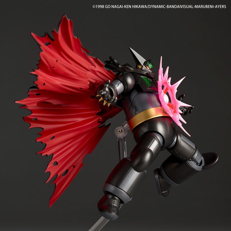 Revoltech Amazing Yamaguchi Black Getter - Shin Getter Robot Armageddon By Kaiyodo