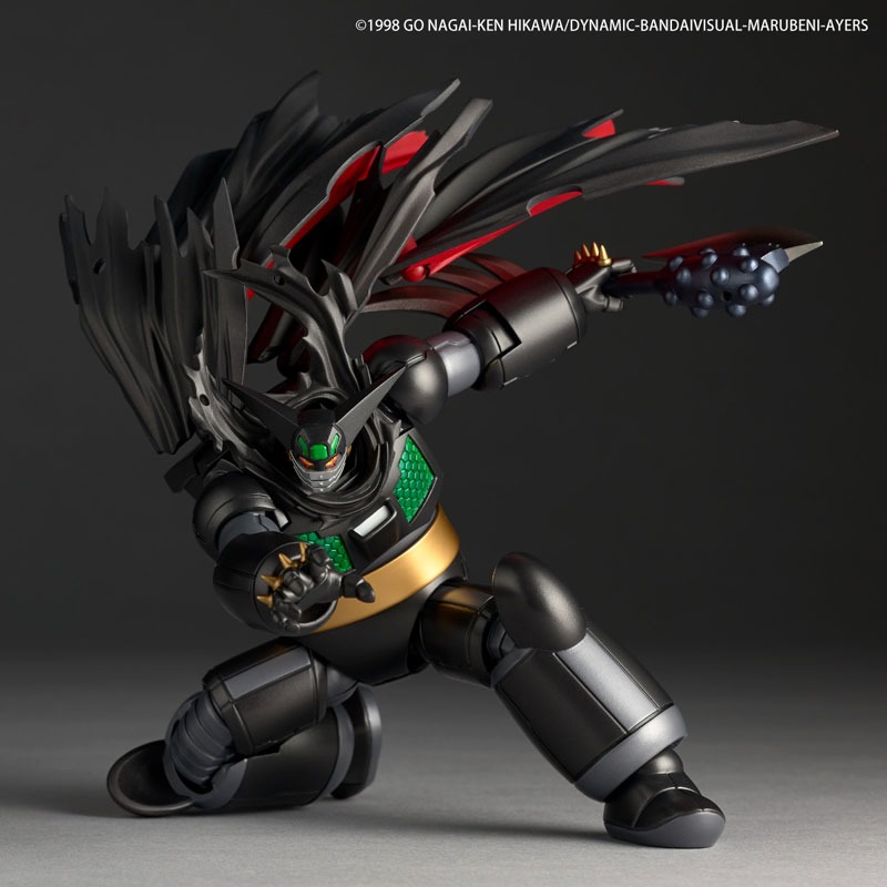 Revoltech Amazing Yamaguchi Black Getter - Shin Getter Robot Armageddon By Kaiyodo