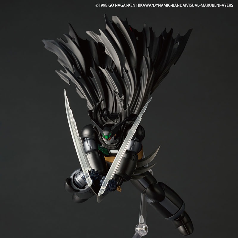 Revoltech Amazing Yamaguchi Black Getter - Shin Getter Robot Armageddon By Kaiyodo