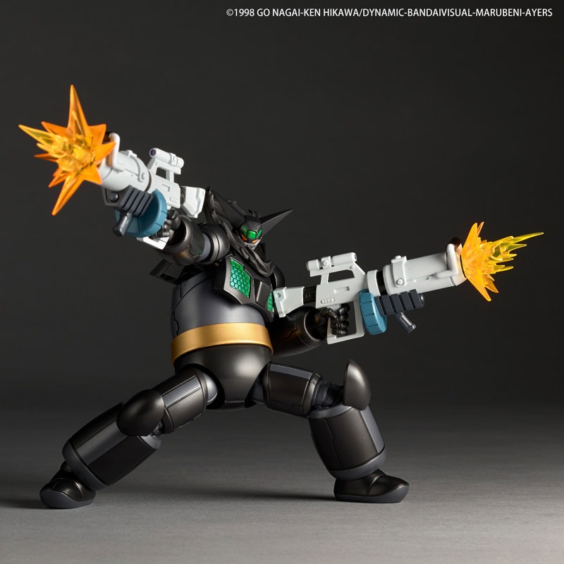 Revoltech Amazing Yamaguchi Black Getter - Shin Getter Robot Armageddon By Kaiyodo