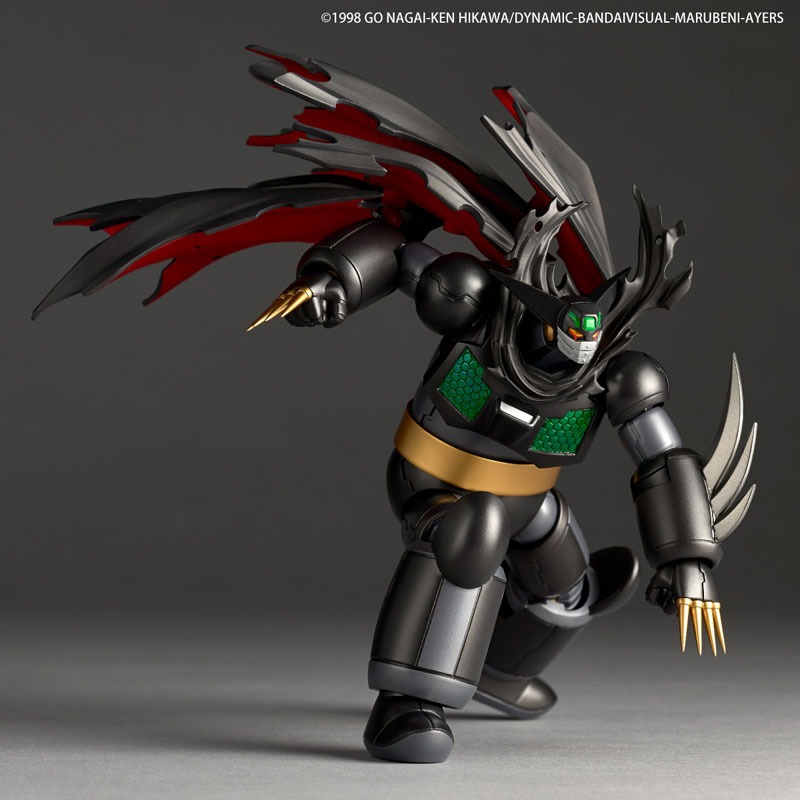 Revoltech Amazing Yamaguchi Black Getter - Shin Getter Robot Armageddon By Kaiyodo