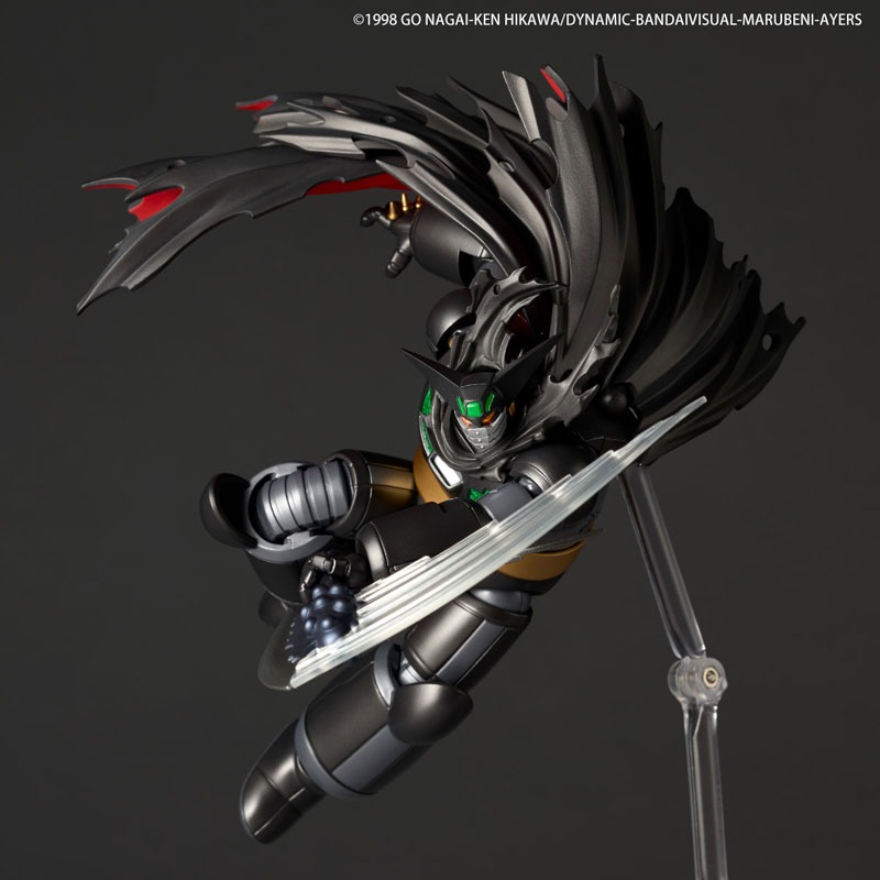 Revoltech Amazing Yamaguchi Black Getter - Shin Getter Robot Armageddon By Kaiyodo