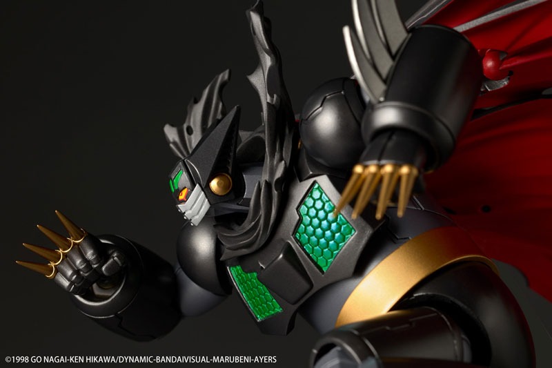 Revoltech Amazing Yamaguchi Black Getter - Shin Getter Robot Armageddon By Kaiyodo