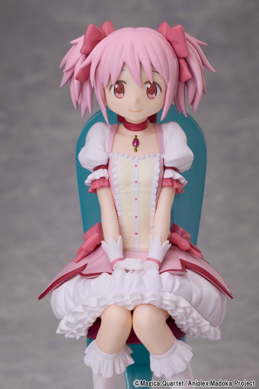 Non Scaled Figure Kaname Madoka, Akemi Homura, Tomoe Mami, Miki Sayaka & Sakura Kyoko - Tea Party Cake Song Ver. Mahou Shoujo Madoka Magica Movie : Walpurgis no Kaiten  By ANIPLEX+