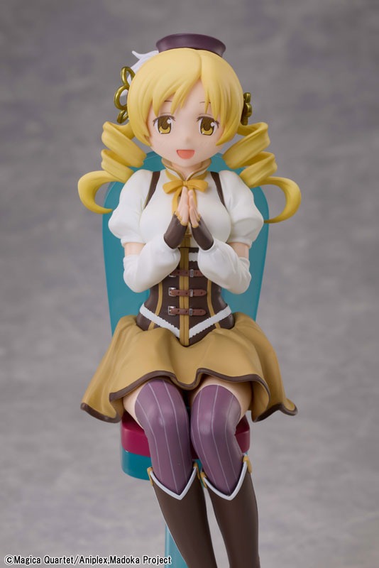 Non Scaled Figure Kaname Madoka, Akemi Homura, Tomoe Mami, Miki Sayaka & Sakura Kyoko - Tea Party Cake Song Ver. Mahou Shoujo Madoka Magica Movie : Walpurgis no Kaiten  By ANIPLEX+
