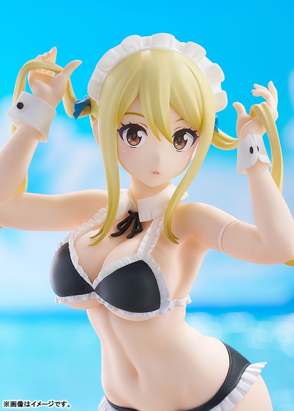 Pop Up Parade Figure L Size Lucy Heartfilia - Beach Queens Virgo Form Swimsuit Ver. Fairy Tail (23cm) By Good Smile Company