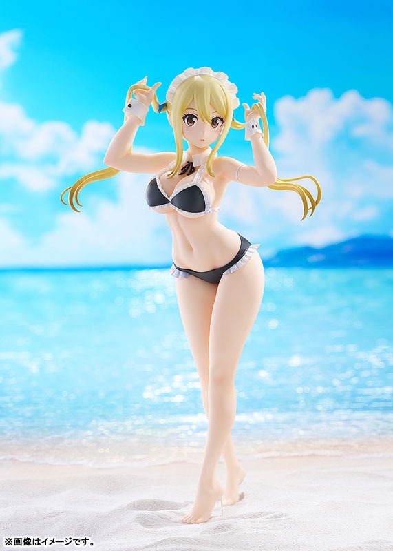 Pop Up Parade Figure L Size Lucy Heartfilia - Beach Queens Virgo Form Swimsuit Ver. Fairy Tail (23cm) By Good Smile Company