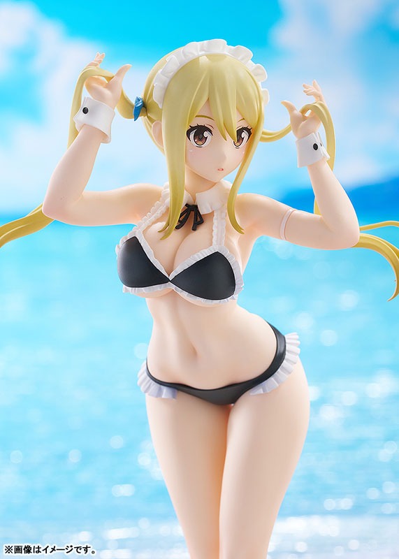 Pop Up Parade Figure L Size Lucy Heartfilia - Beach Queens Virgo Form Swimsuit Ver. Fairy Tail (23cm) By Good Smile Company