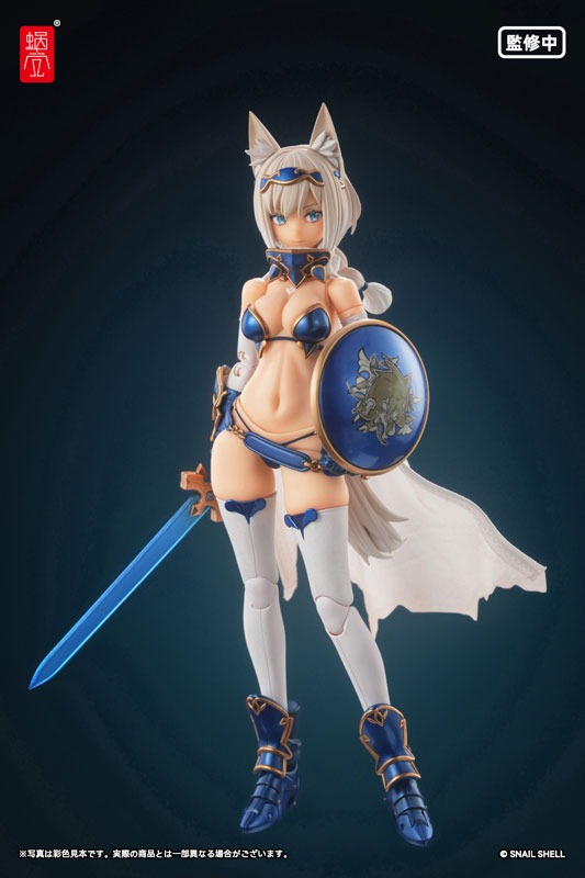 Snail Shell Action Figure 1/12 Brave Warrior Swift Wolf - RPG-05 Snail's Adventure In Another World Illustration by Xiao Youxi By Snail Shell Studio