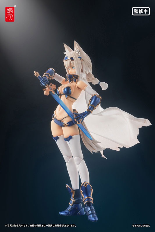 Snail Shell Action Figure 1/12 Brave Warrior Swift Wolf - RPG-05 Snail's Adventure In Another World Illustration by Xiao Youxi By Snail Shell Studio