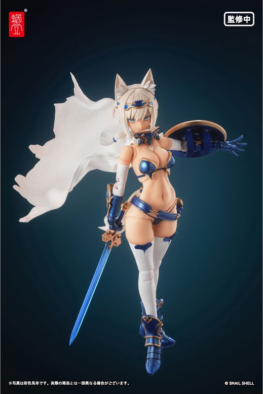 Snail Shell Action Figure 1/12 Brave Warrior Swift Wolf - RPG-05 Snail's Adventure In Another World Illustration by Xiao Youxi By Snail Shell Studio