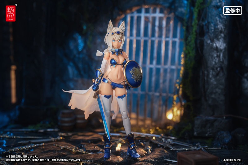 Snail Shell Action Figure 1/12 Brave Warrior Swift Wolf - RPG-05 Snail's Adventure In Another World Illustration by Xiao Youxi By Snail Shell Studio