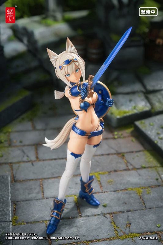 Snail Shell Action Figure 1/12 Brave Warrior Swift Wolf - RPG-05 Snail's Adventure In Another World Illustration by Xiao Youxi By Snail Shell Studio