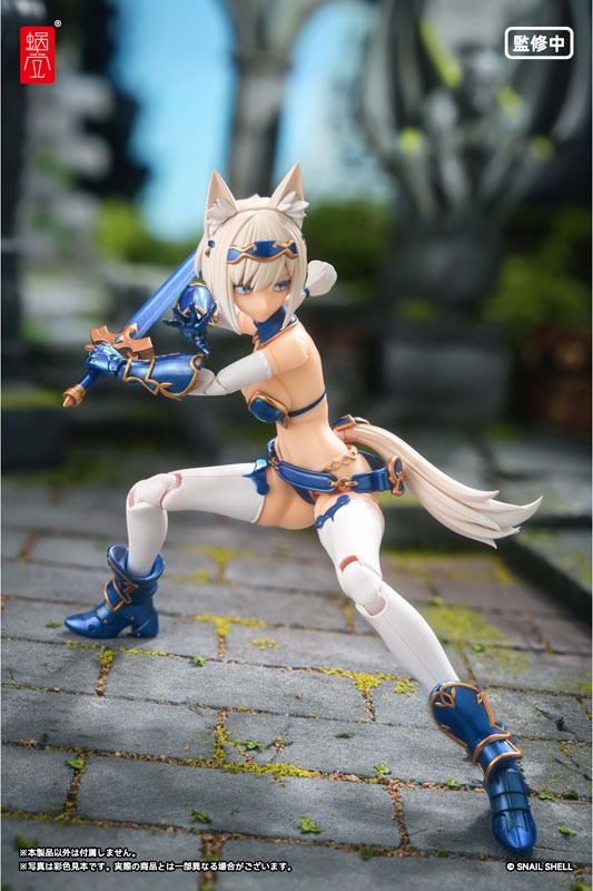Snail Shell Action Figure 1/12 Brave Warrior Swift Wolf - RPG-05 Snail's Adventure In Another World Illustration by Xiao Youxi By Snail Shell Studio