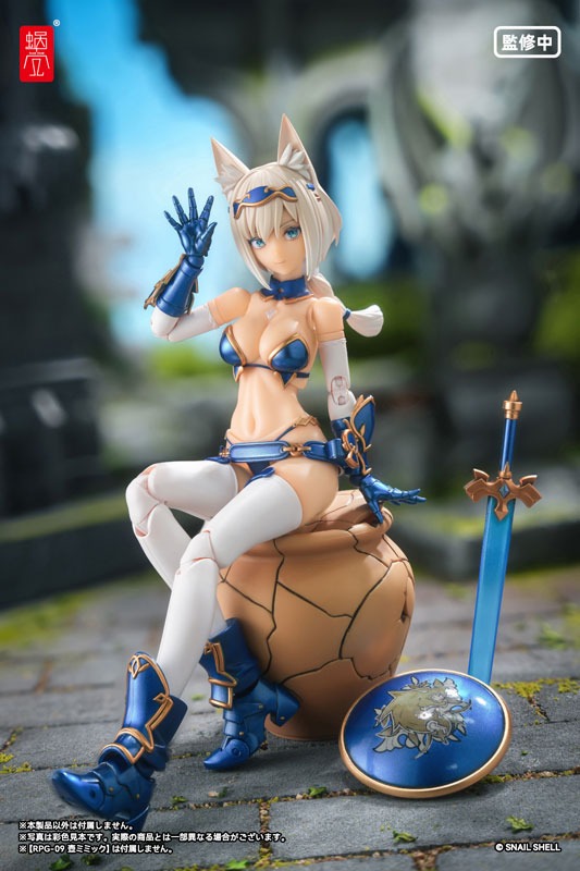 Snail Shell Action Figure 1/12 Brave Warrior Swift Wolf - RPG-05 Snail's Adventure In Another World Illustration by Xiao Youxi By Snail Shell Studio