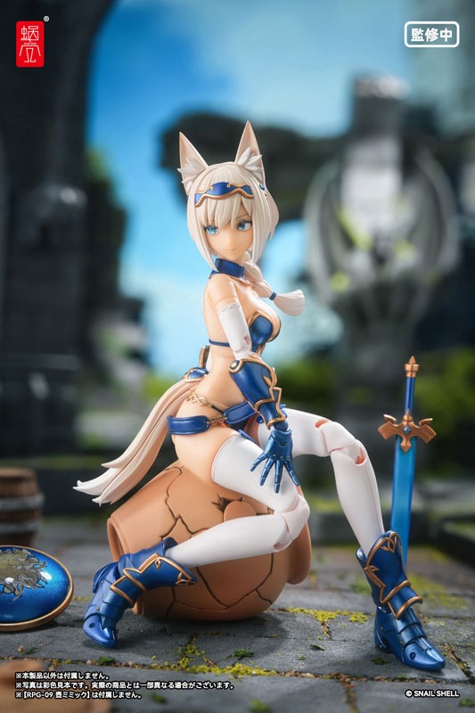 Snail Shell Action Figure 1/12 Brave Warrior Swift Wolf - RPG-05 Snail's Adventure In Another World Illustration by Xiao Youxi By Snail Shell Studio