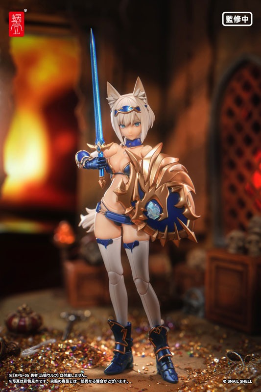 Snail Shell Action Figure 1/12 Brave Warrior Swift Wolf - RPG-05 Snail's Adventure In Another World Illustration by Xiao Youxi By Snail Shell Studio