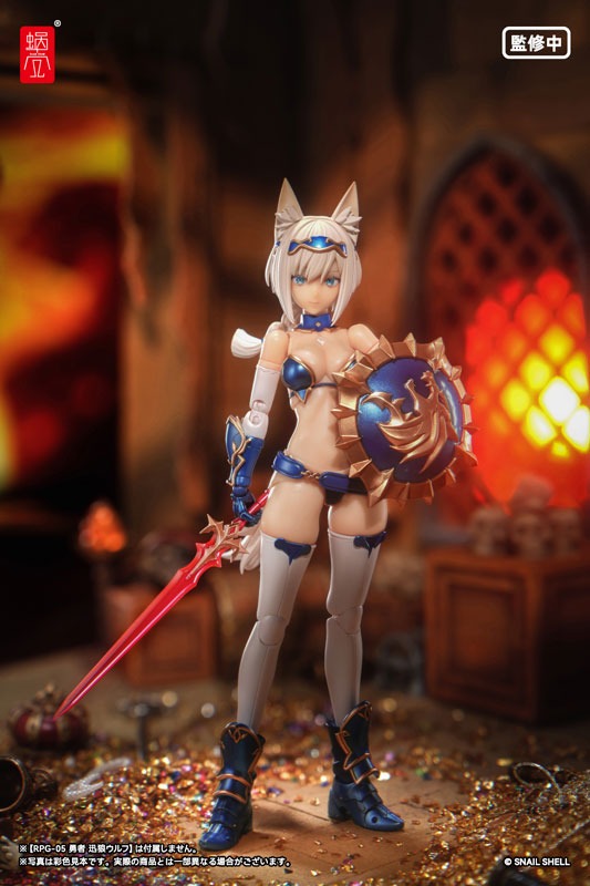 Snail Shell Action Figure 1/12 Brave Warrior Swift Wolf - RPG-05 Snail's Adventure In Another World Illustration by Xiao Youxi By Snail Shell Studio