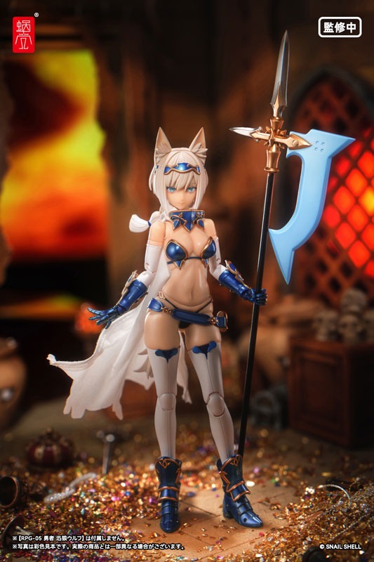 Snail Shell Action Figure 1/12 Brave Warrior Swift Wolf - RPG-05 Snail's Adventure In Another World Illustration by Xiao Youxi By Snail Shell Studio