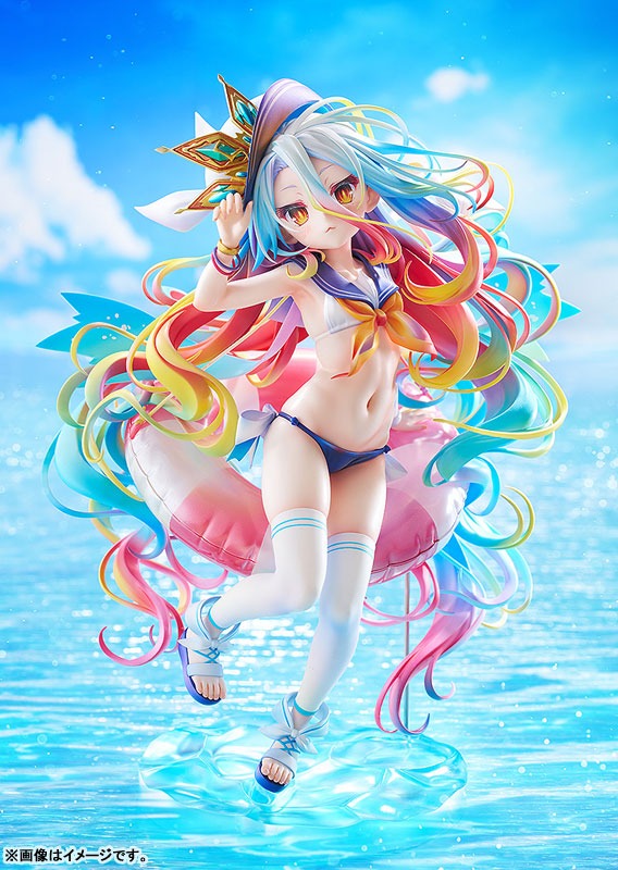 Scaled Figure 1/7 Shiro - Sailor Swimsuit Ver. NO GAME NO LIFE By Good Smile Company