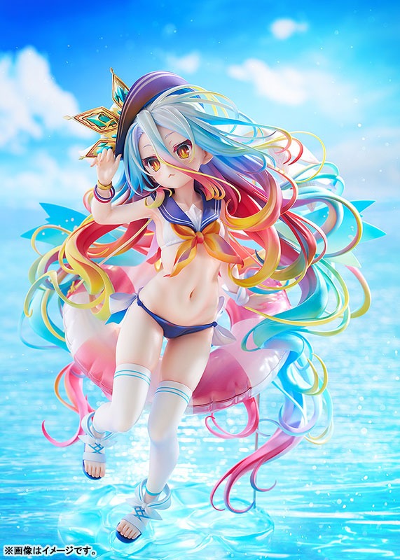 Scaled Figure 1/7 Shiro - Sailor Swimsuit Ver. NO GAME NO LIFE By Good Smile Company